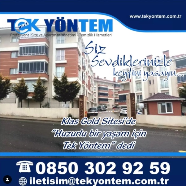 Klass Gold Sitesi Tek Yöntem Dedi!